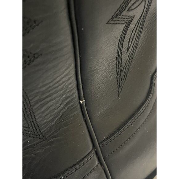 Men\'s Cowboy Classic Leather Boots Rodeo Bravo Black Piel Grasso Size‎ 6 main image 5